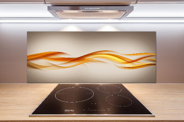 Panneau pour cuisine Vagues abstraites