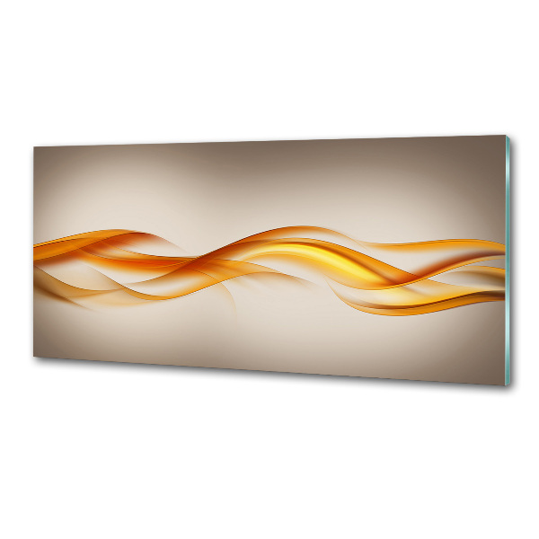 Panneau pour cuisine Vagues abstraites