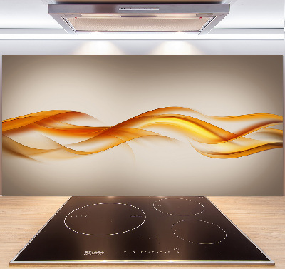 Panneau pour cuisine Vagues abstraites