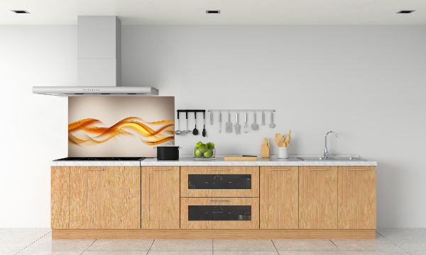 Panneau pour cuisine Vagues abstraites