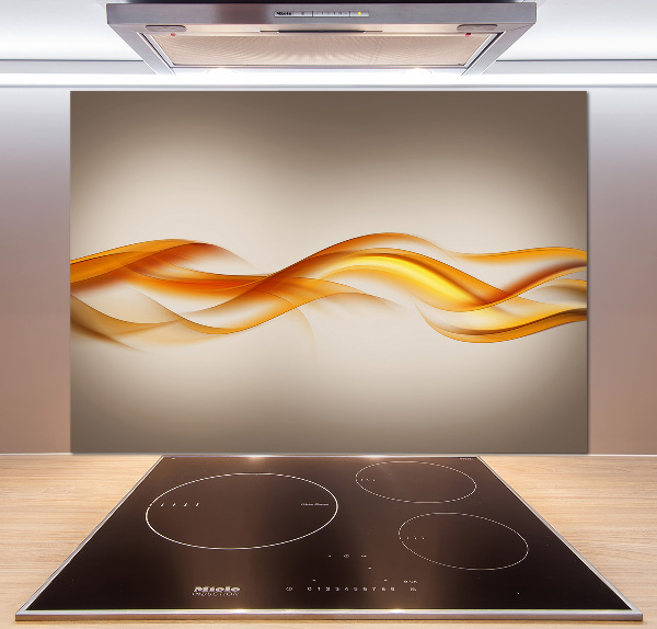 Panneau pour cuisine Vagues abstraites