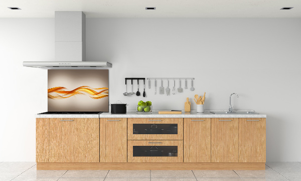 Panneau pour cuisine Vagues abstraites