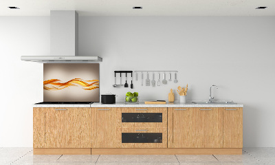 Panneau pour cuisine Vagues abstraites