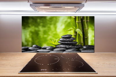 Crédence cuisine en verre Pierres zen