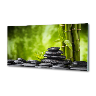Crédence cuisine en verre Pierres zen