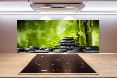 Crédence cuisine en verre Pierres zen