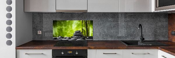 Crédence cuisine en verre Pierres zen