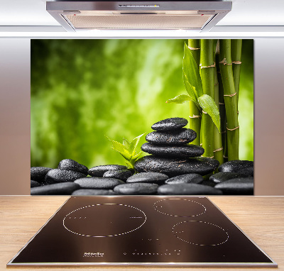 Crédence cuisine en verre Pierres zen