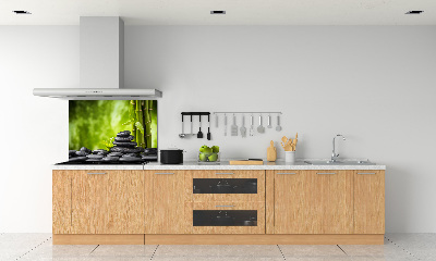 Crédence cuisine en verre Pierres zen
