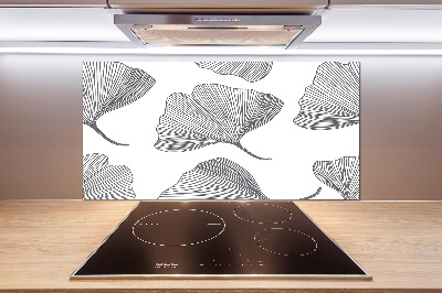Verre pour crédence Ginkgo