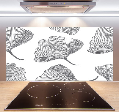Verre pour crédence Ginkgo