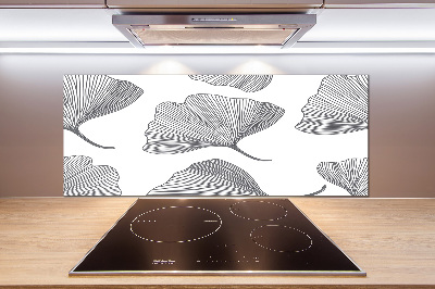 Verre pour crédence Ginkgo