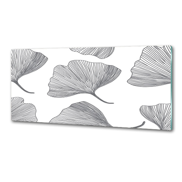 Verre pour crédence Ginkgo