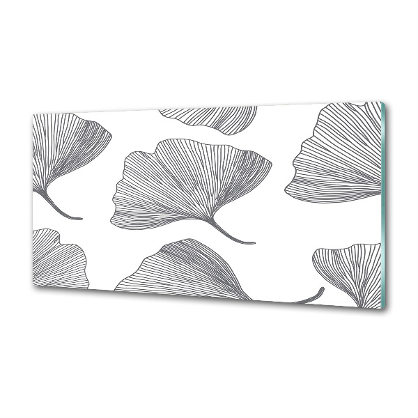 Verre pour crédence Ginkgo