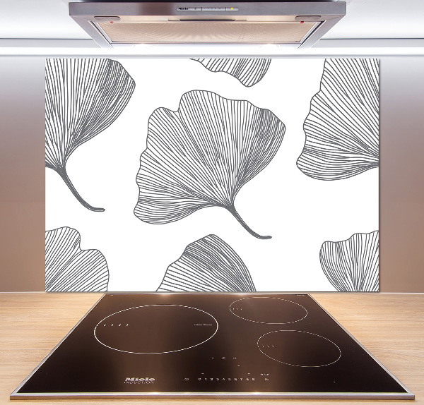 Verre pour crédence Ginkgo
