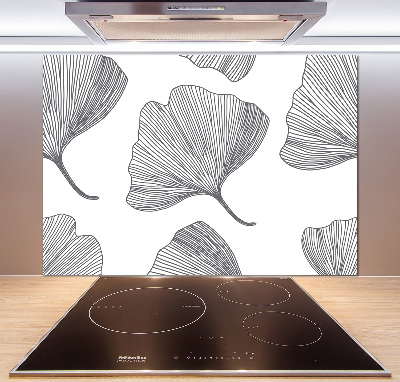 Verre pour crédence Ginkgo