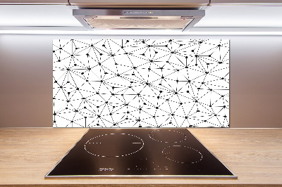 Panneau crédence cuisine Lignes et cercles