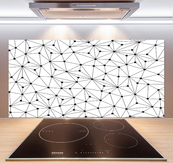 Panneau crédence cuisine Lignes et cercles