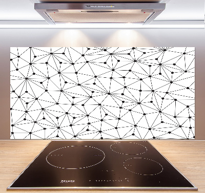 Panneau crédence cuisine Lignes et cercles