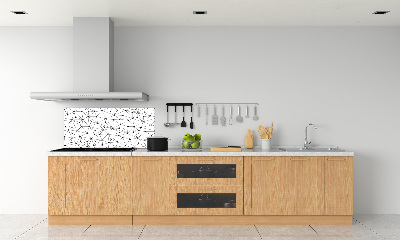 Panneau crédence cuisine Lignes et cercles