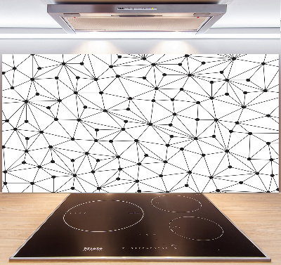 Panneau crédence cuisine Lignes et cercles