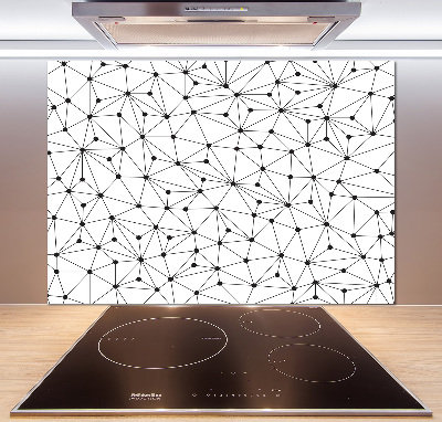 Panneau crédence cuisine Lignes et cercles
