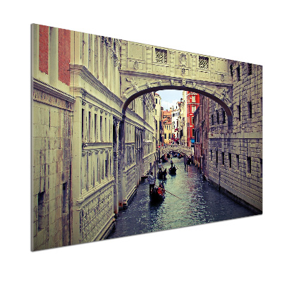 Crédence cuisine en verre Venise Italie