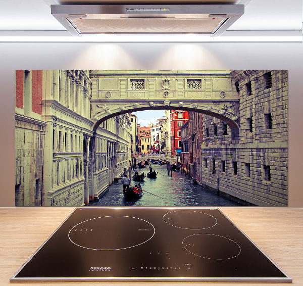 Crédence cuisine en verre Venise Italie