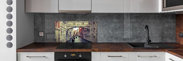 Crédence cuisine en verre Venise Italie