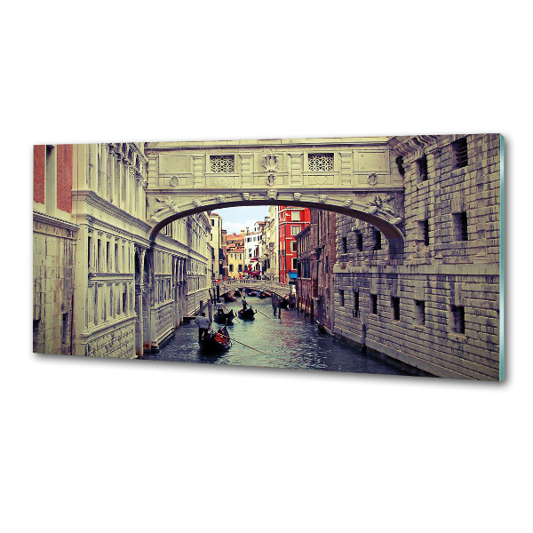 Crédence cuisine en verre Venise Italie
