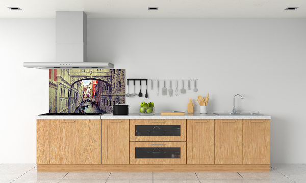 Crédence cuisine en verre Venise Italie