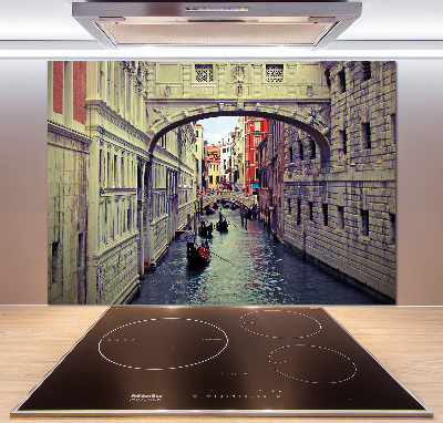 Crédence cuisine en verre Venise Italie