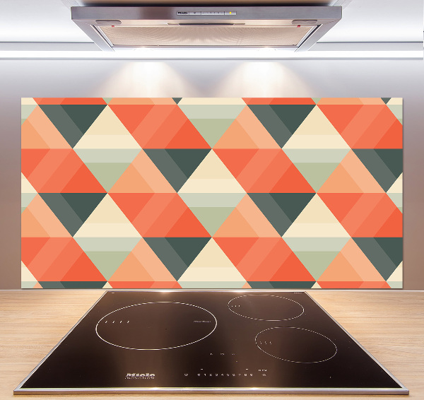 Crédence en verre avec motif Thème géométrique