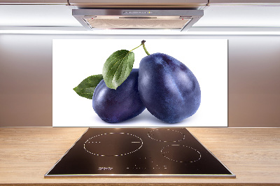Crédence en verre cuisine Prunes