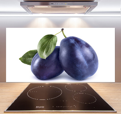 Crédence en verre cuisine Prunes