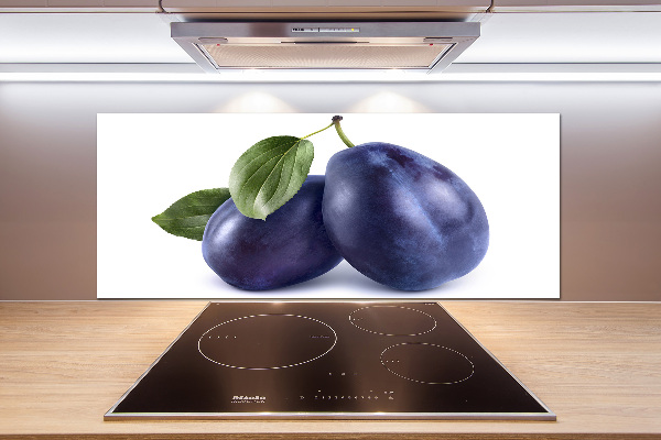 Crédence en verre cuisine Prunes