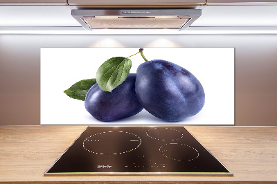 Crédence en verre cuisine Prunes
