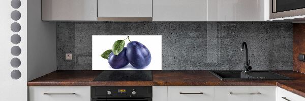 Crédence en verre cuisine Prunes