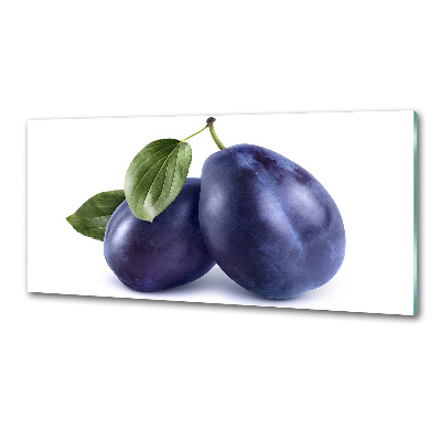 Crédence en verre cuisine Prunes