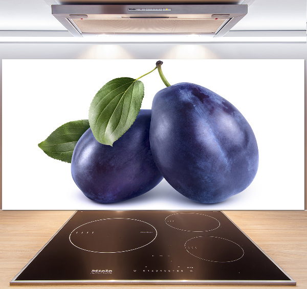 Crédence en verre cuisine Prunes