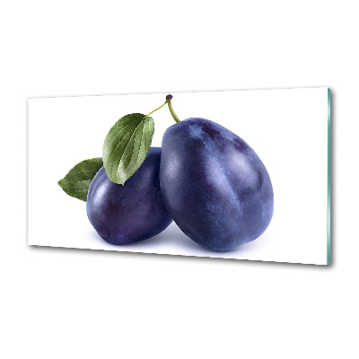 Crédence en verre cuisine Prunes