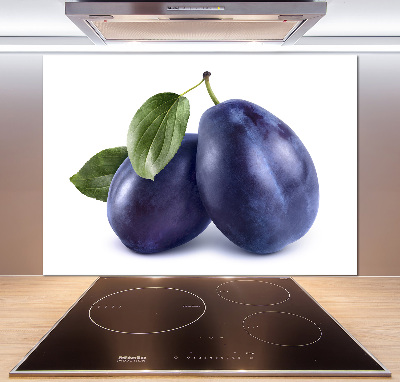 Crédence en verre cuisine Prunes