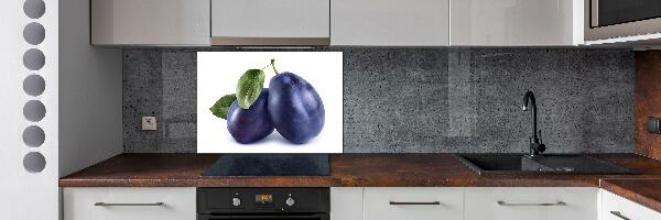 Crédence en verre cuisine Prunes