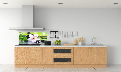 Crédence cuisine en verre Orchidée