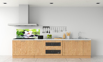 Crédence cuisine en verre Orchidée