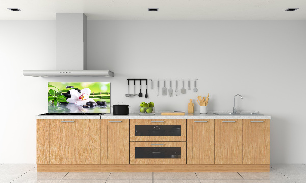 Crédence cuisine en verre Orchidée