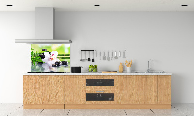 Crédence cuisine en verre Orchidée