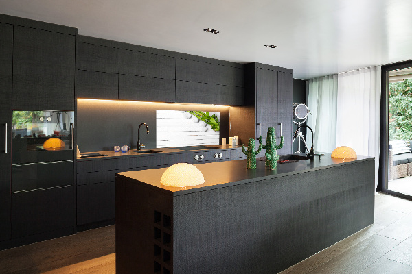 Panneaux muraux cuisine Bambou