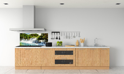 Crédence cuisine en verre trempé Chute d'eau de Krka