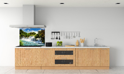 Crédence cuisine en verre trempé Chute d'eau de Krka